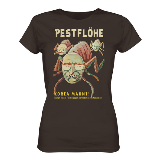 NATO-PESTFLÖHE - KOREA WARNT | DDR Ostalgie Shirt Mädels
