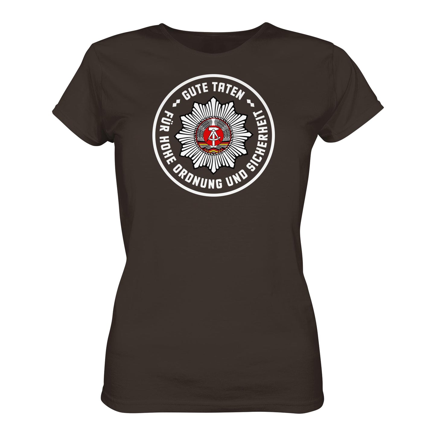 DDR Ostalgie Shirt Mädels • ABZEICHEN VOLKSPOLIZEI FÜR JUNGE PIONIERE