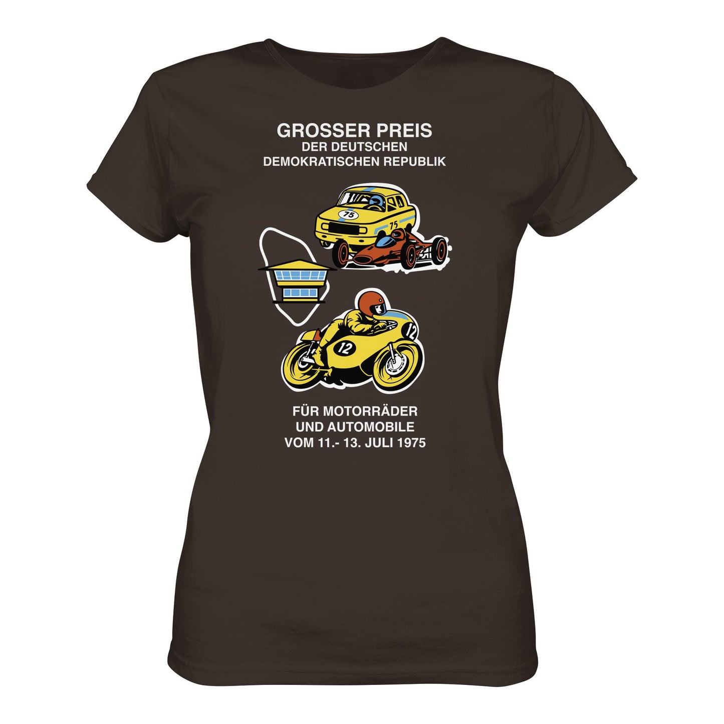 DDR Ostalgie Shirt Mädels • GROSSER PREIS DER DDR 1975