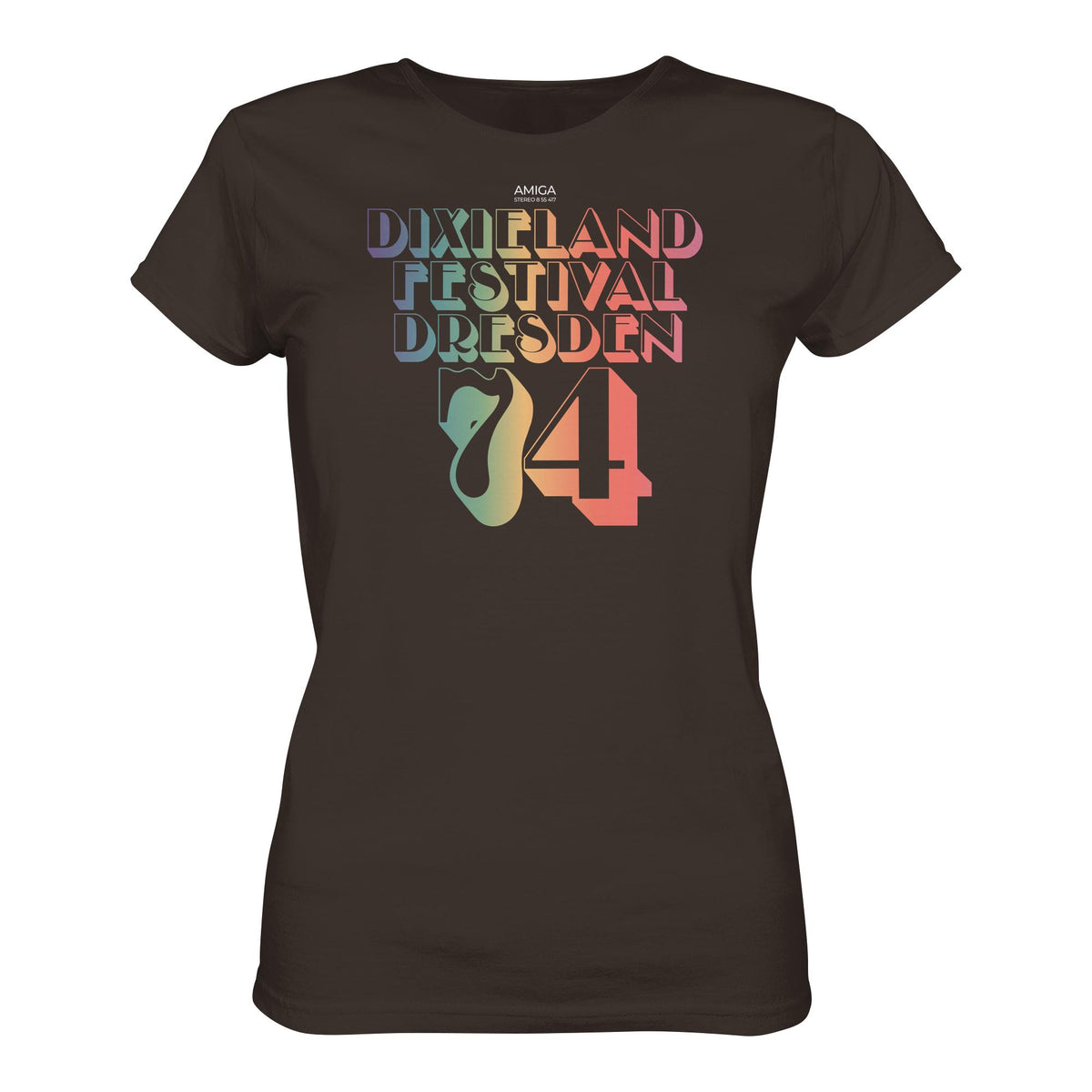 DDR Ostalgie Shirt Mädels • DIXIELAND FESTIVAL DRESDEN 1974 (ORIGINAL-PLATTE)