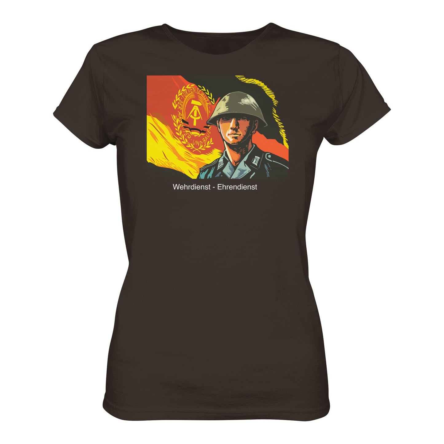 DDR Ostalgie Shirt Mädels • NVA WEHRDIENST - EHRENDIENST