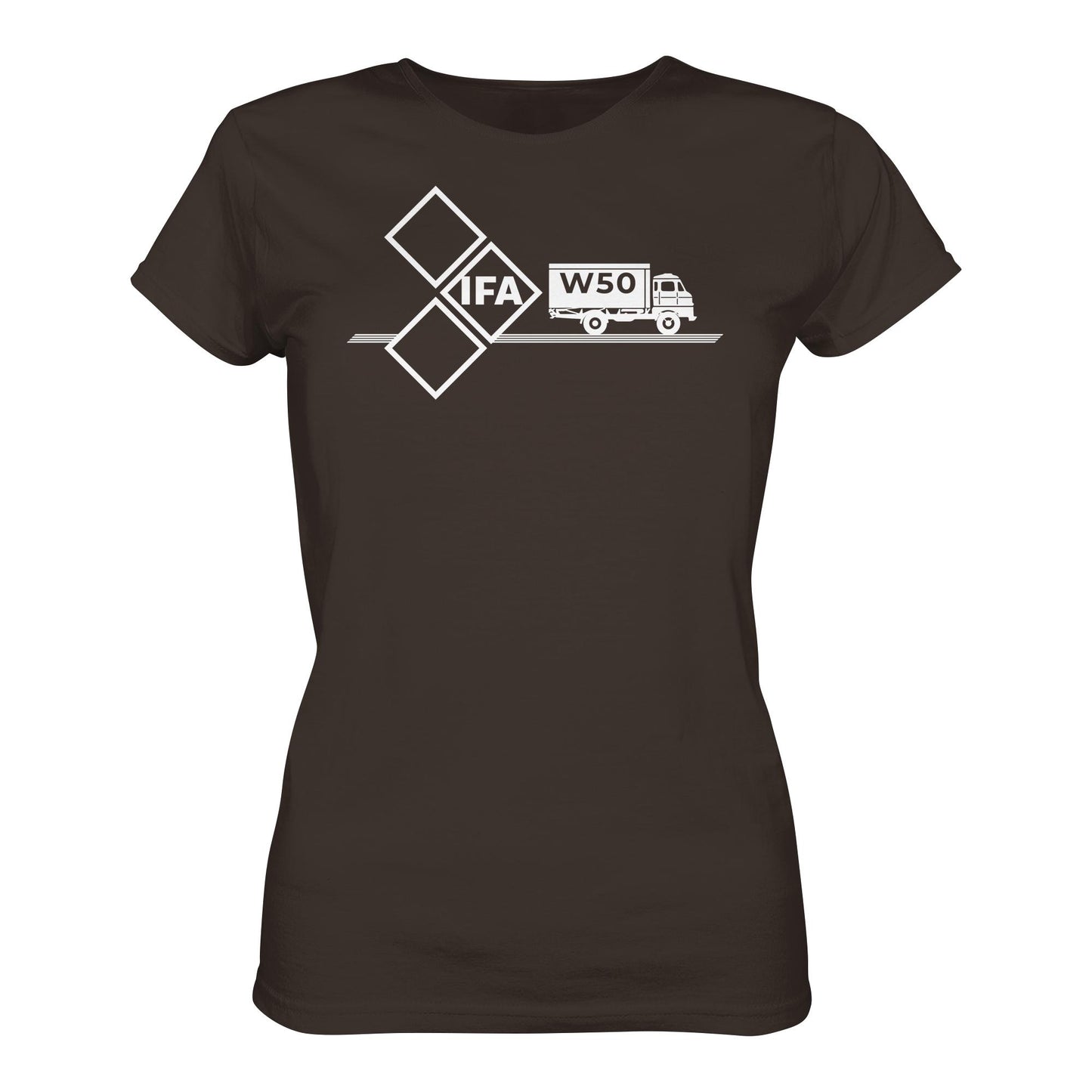 DDR Ostalgie Shirt Mädels • IFA W50 (ORIGINAL SCHILD)