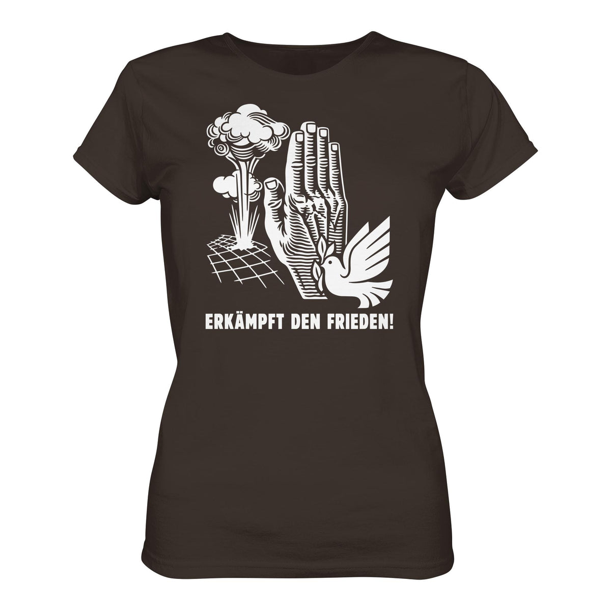 DDR Ostalgie Shirt Mädels • ERKÄMPFT DEN FRIEDEN! (ORIGINAL-PLAKAT)