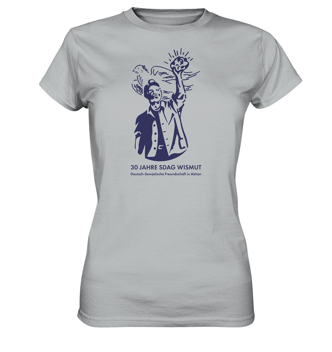 DDR Ostalgie Shirt Mädels • 30 JAHRE SDAG WISMUT
