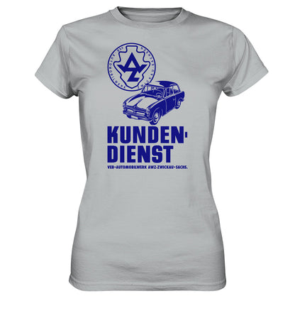 DDR Ostalgie Shirt Mädels • P70 KUNDENDIENST VEB AWZ ZWICKAU
