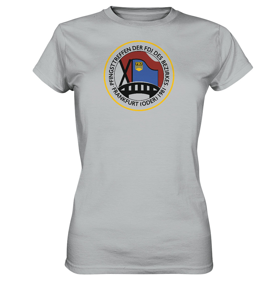 DDR Ostalgie Shirt Mädels •  FDJ PFINGSTTREFFEN FRANKFURT ODER - 1981
