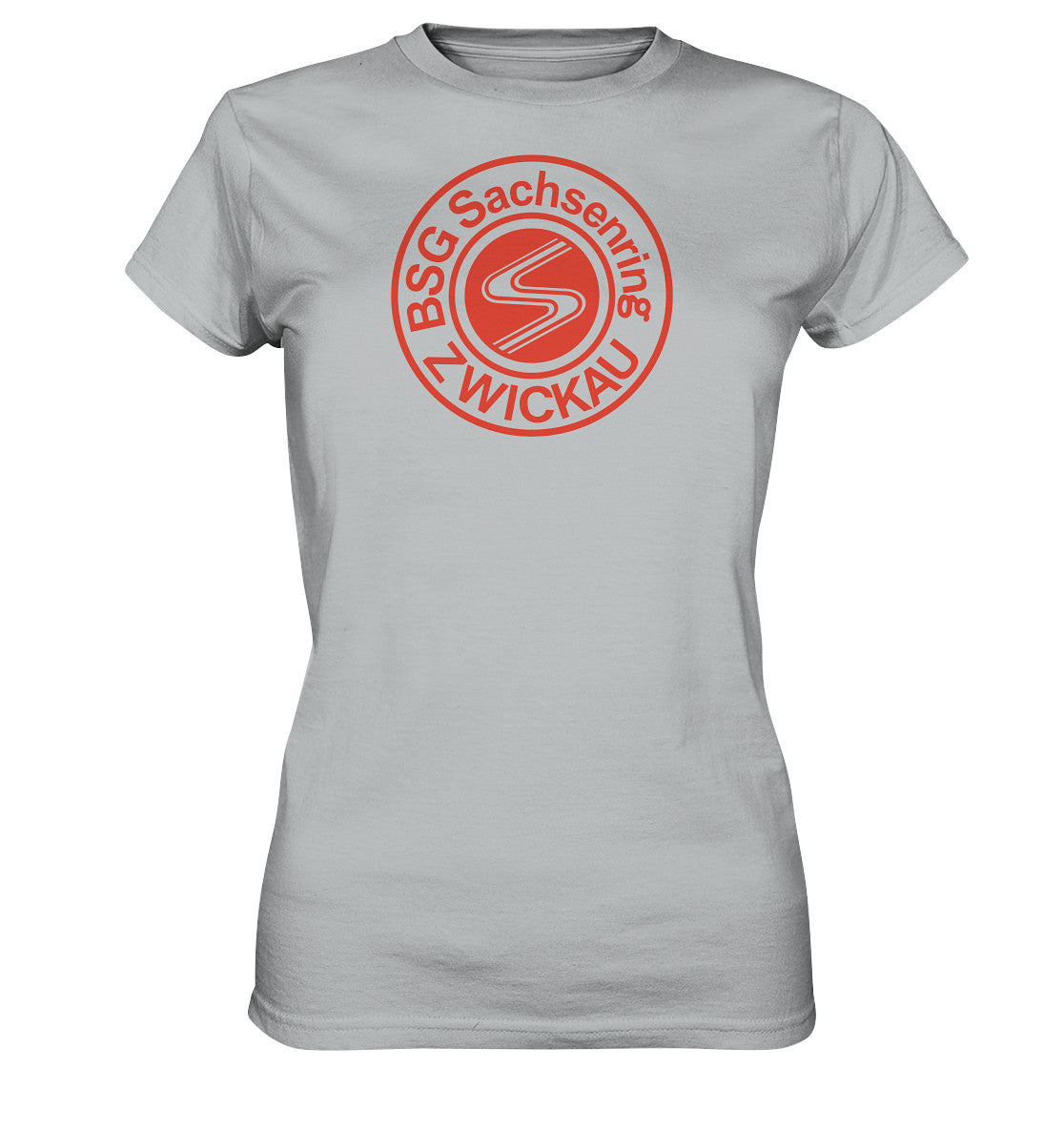 DDR Ostalgie Shirt Mädels • SACHSENRING ZWICKAU - hell