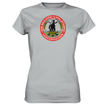 DDR Ostalgie Shirt Mädels • VEB BRAUEREI SANGERHAUSEN - MAMMUT BRÄU