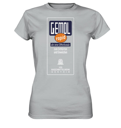 DDR Ostalgie Shirt Mädels • GEMOL - VEB WASCHMITTELWERK GENTHIN