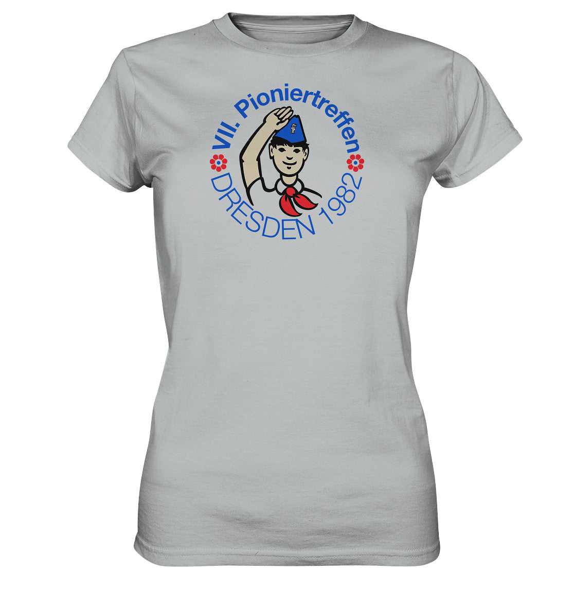 DDR Ostalgie Shirt Mädels • 7. PIONIERTREFFEN - DRESDEN 1982