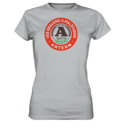 DDR Ostalgie Shirt Mädels • VEB BRAUEREI ARTERN GOLDAUE