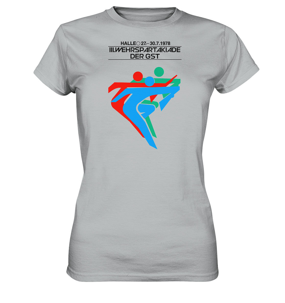 DDR Ostalgie Shirt Mädels • GST WEHRSPARTAKIADE 1978