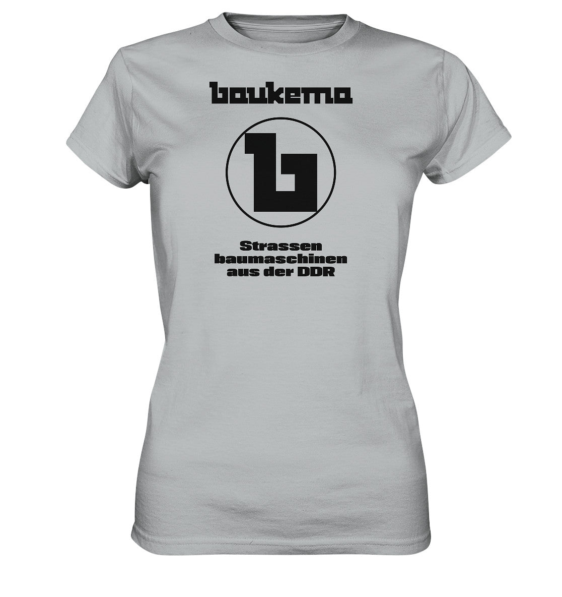 DDR Ostalgie Shirt Mädels • BAUKEMA STRASSENBAUMASCHINEN - hell