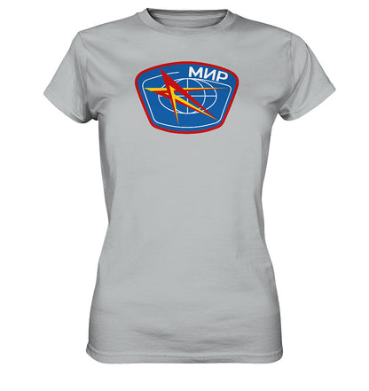 PREMIUM SHIRT MÄDELS • MIR - KOSMONAUTEN-BADGE