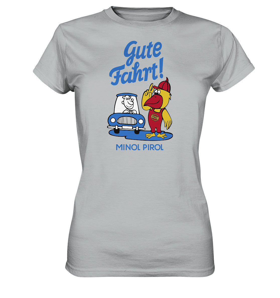 DDR Ostalgie Shirt Mädels • GUTE FAHRT! MINOL PIROL