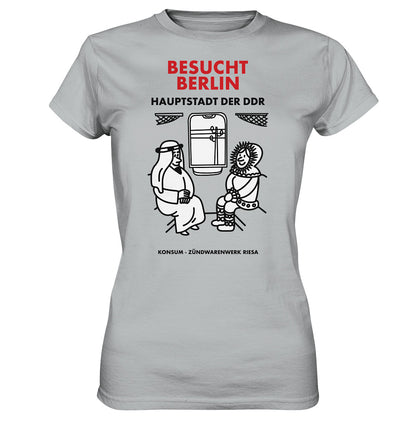 DDR Ostalgie Shirt Mädels • RIESA STREICHHÖLZER - BESUCHT BERLIN