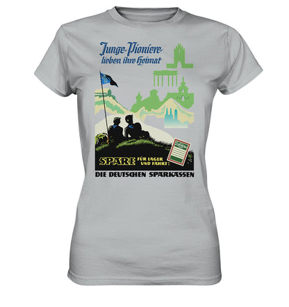DDR Ostalgie Shirt Mädels • JUNGE PIONIERE LIEBEN IHRE HEIMAT