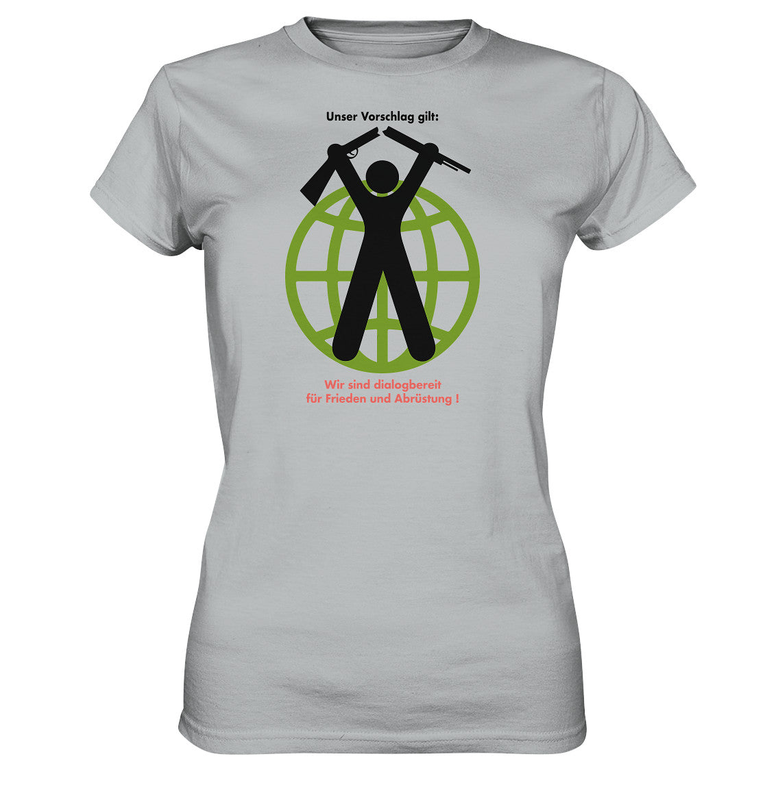 DDR Ostalgie Shirt Mädels • FRIEDEN UND ABRÜSTUNG