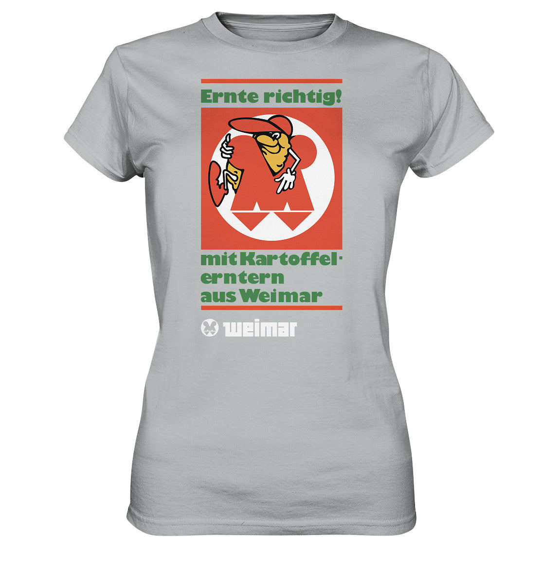 DDR Ostalgie Shirt Mädels • KARTOFFELERNTER AUS WEIMAR