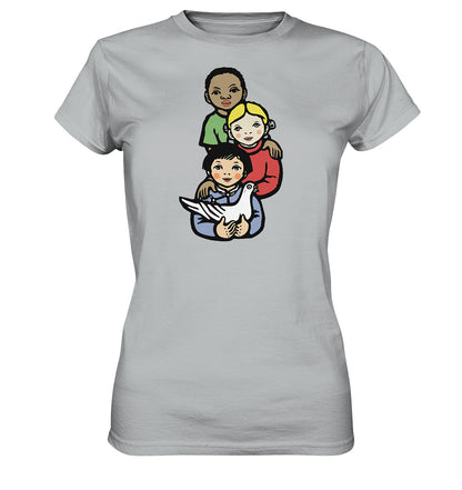 DDR Ostalgie Shirt Mädels • WELTFRIEDEN - WORLD PEACE, LI BING-FAN 1967