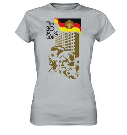 DDR Ostalgie Shirt Mädels • 30 JAHRE DDR - BRIEFMARKE