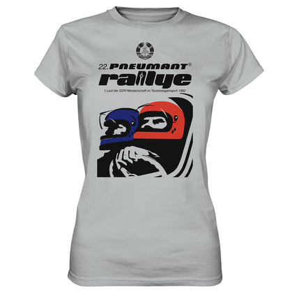 DDR Ostalgie Shirt Mädels • 22. PNEUMANT RALLYE 1982 (ORIGINAL DDR-PLAKAT)