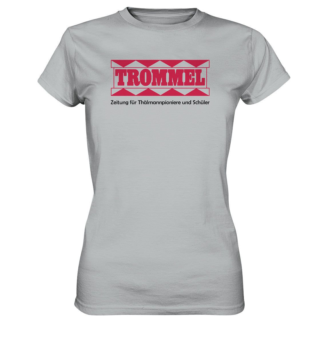 DDR Ostalgie Shirt Mädels • PIONIERZEITUNG TROMMEL