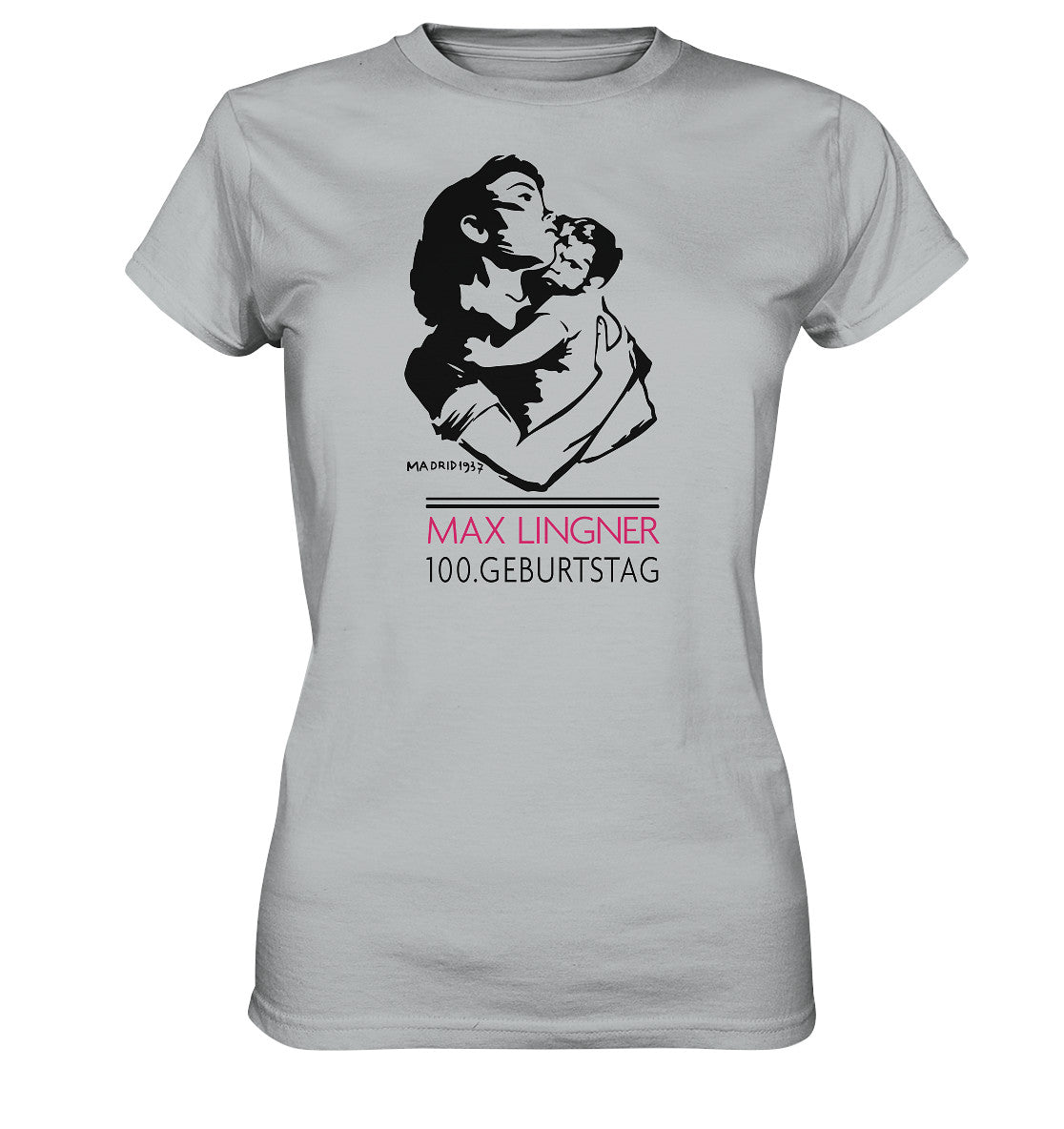 DDR Ostalgie Shirt Mädels • 100. GEBURTSTAG MAX LINGNER