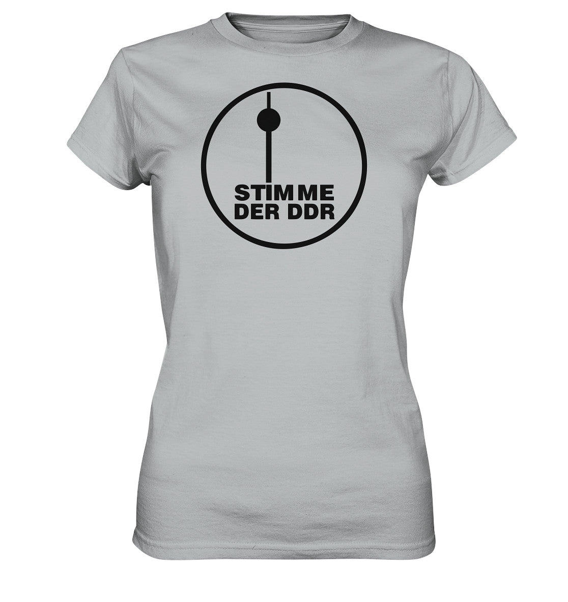DDR Ostalgie Shirt Mädels •  STIMME DER DDR dunkel
