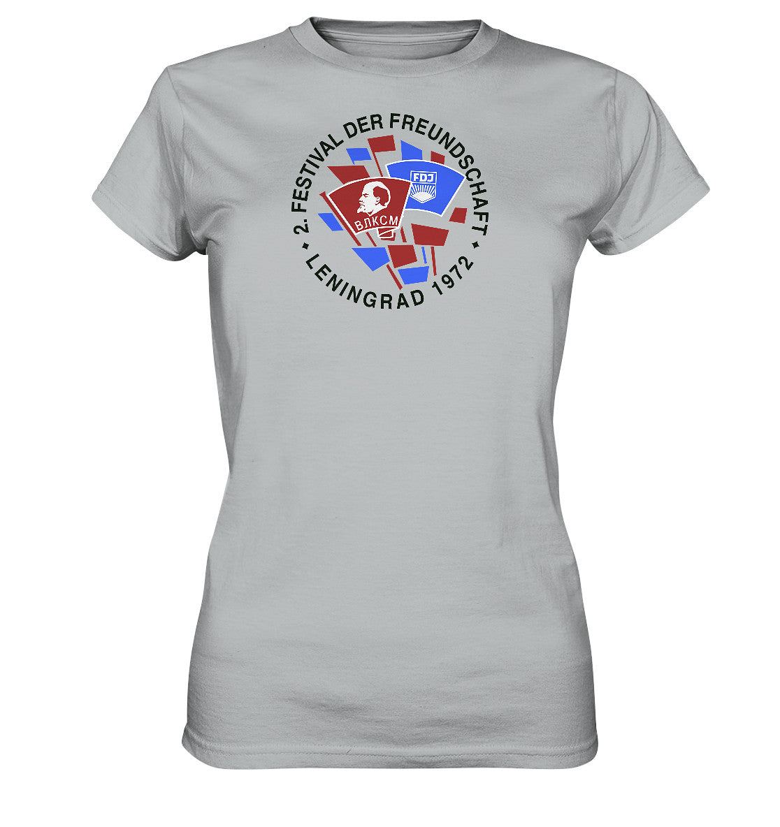 DDR Ostalgie Shirt Mädels • 2. FESTIVAL DER FREUNDSCHAFT - LENINGRAD