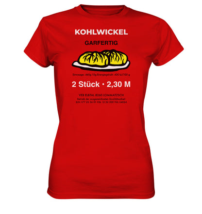 DDR Ostalgie Shirt Mädels • ELBTAL KOHLWICKEL - Ladies Premium Shirt