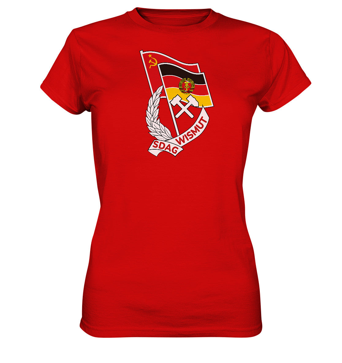 DDR Ostalgie Shirt Mädels • ORDEN SDAG WISMUT