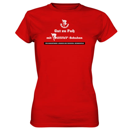 DDR Ostalgie Shirt Mädels • BANNER-SCHUHE - GUT ZU FUSS