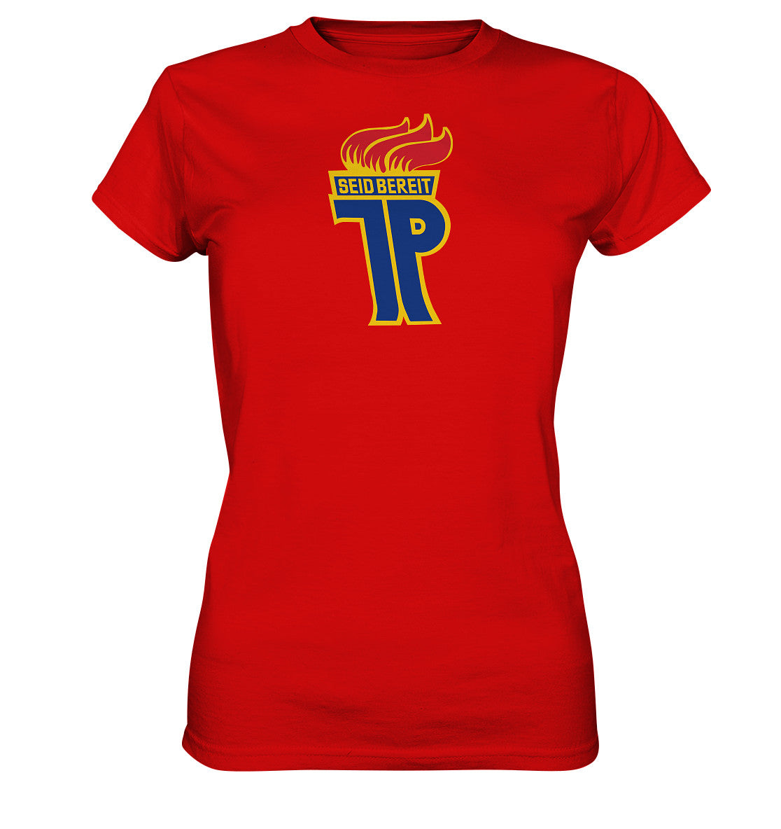 DDR Ostalgie Shirt Mädels •  JUNGE PIONIERE, SEID BEREIT