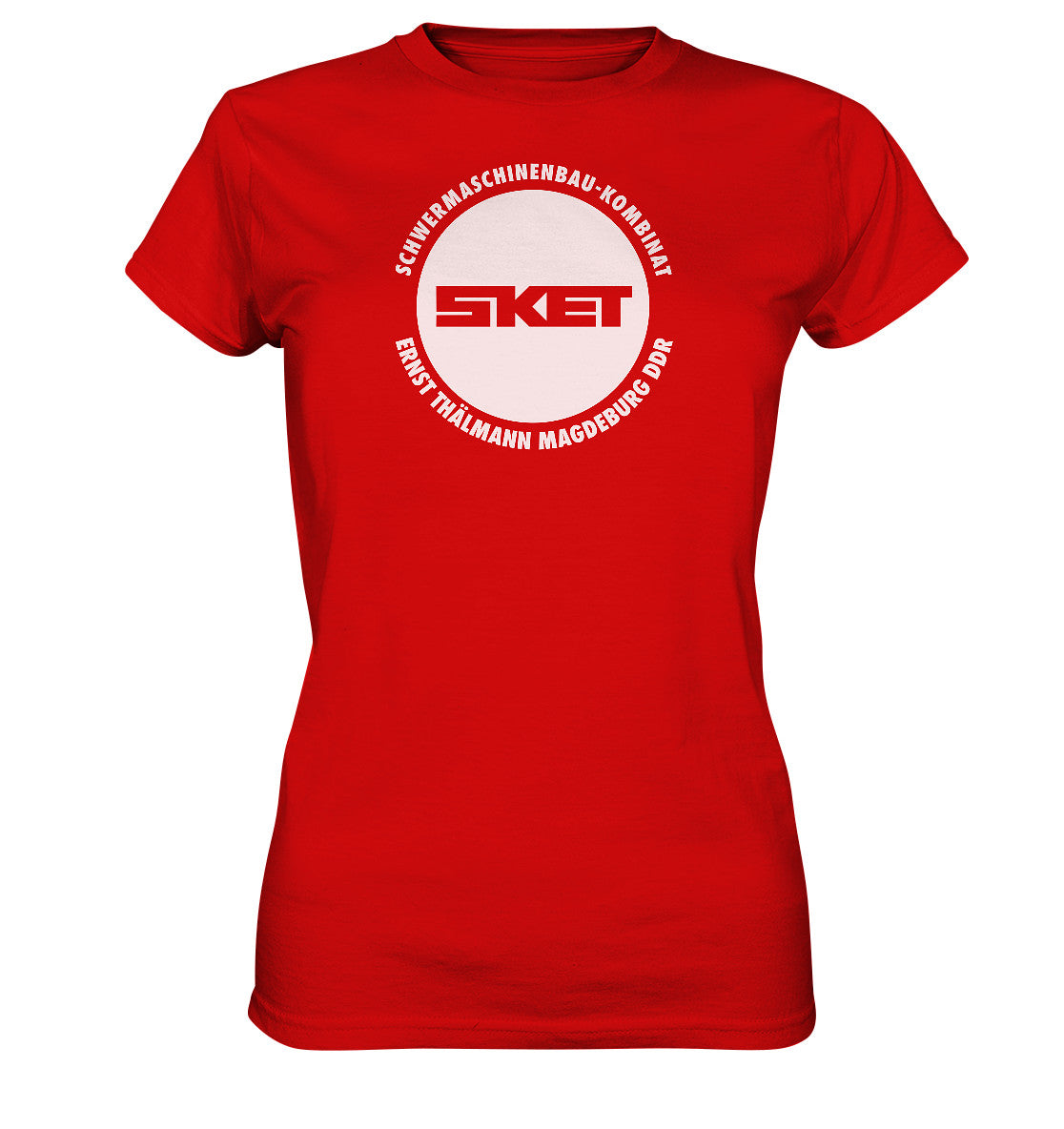 DDR Ostalgie Shirt Mädels • SKET ERNST THÄLMANN SCHWERMASCHINENKOMBINAT