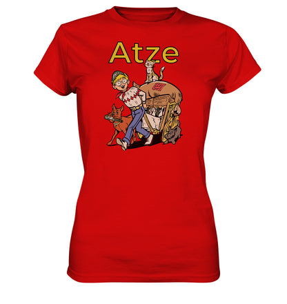 DDR Ostalgie Shirt Mädels • ATZE - TITEL ALTSTOFFE
