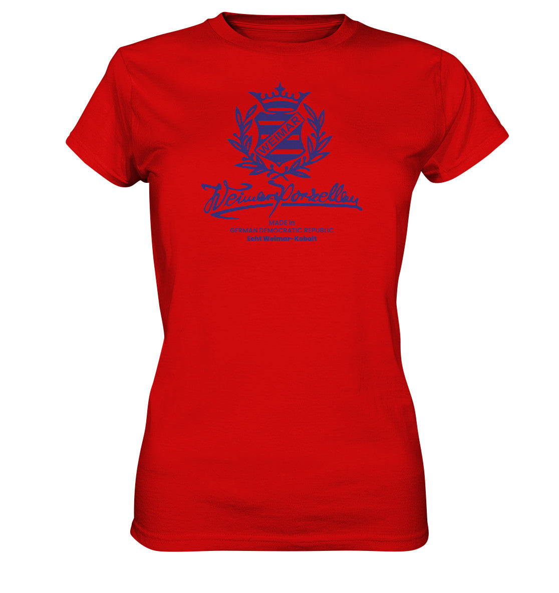 DDR Ostalgie Shirt Mädels • WEIMAR-PORZELLAN BLANKENHAIN