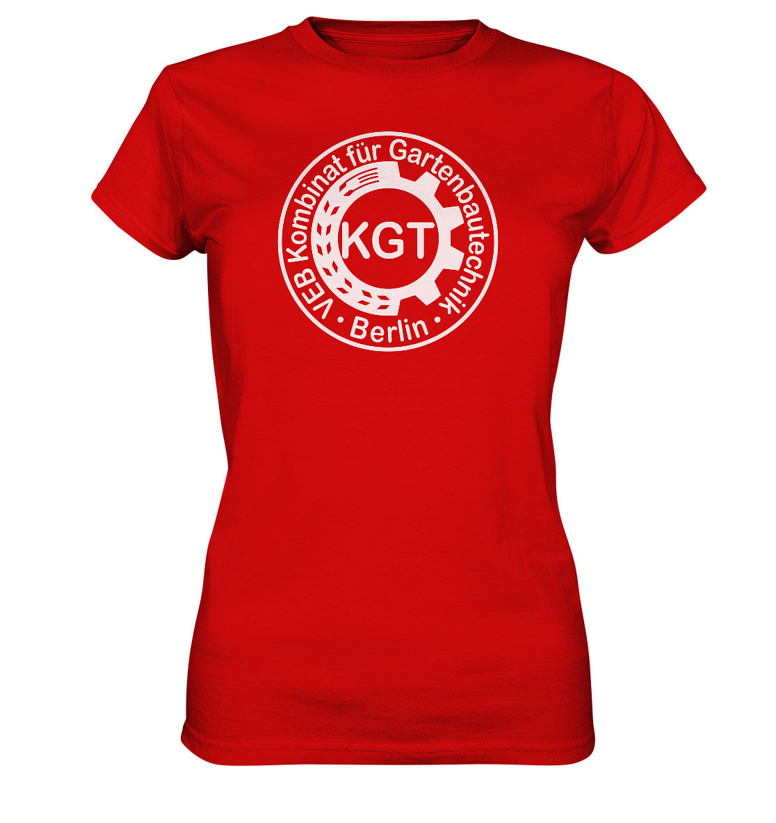 DDR Ostalgie Shirt Mädels • KGT - VEB KOMBINAT FÜR GARTENBAUTECHNIK BERLIN