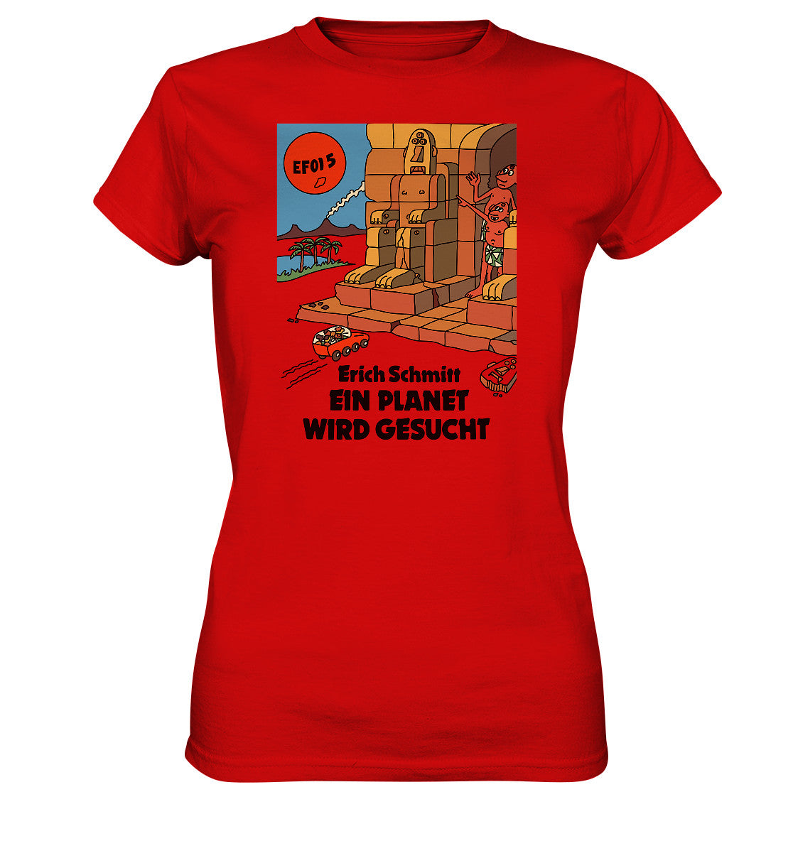 DDR Ostalgie Shirt Mädels • ERICH SCHMITT - EIN PLANET WIRD GESUCHT