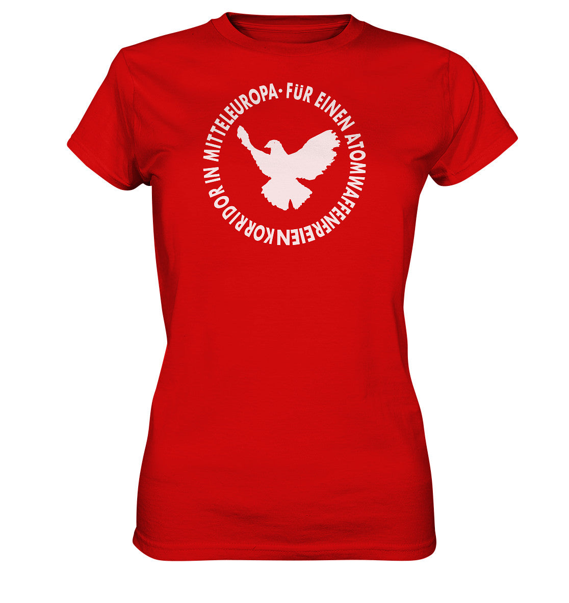 DDR Ostalgie Shirt Mädels • ATOMWAFFENFREIES MITTELEUROPA