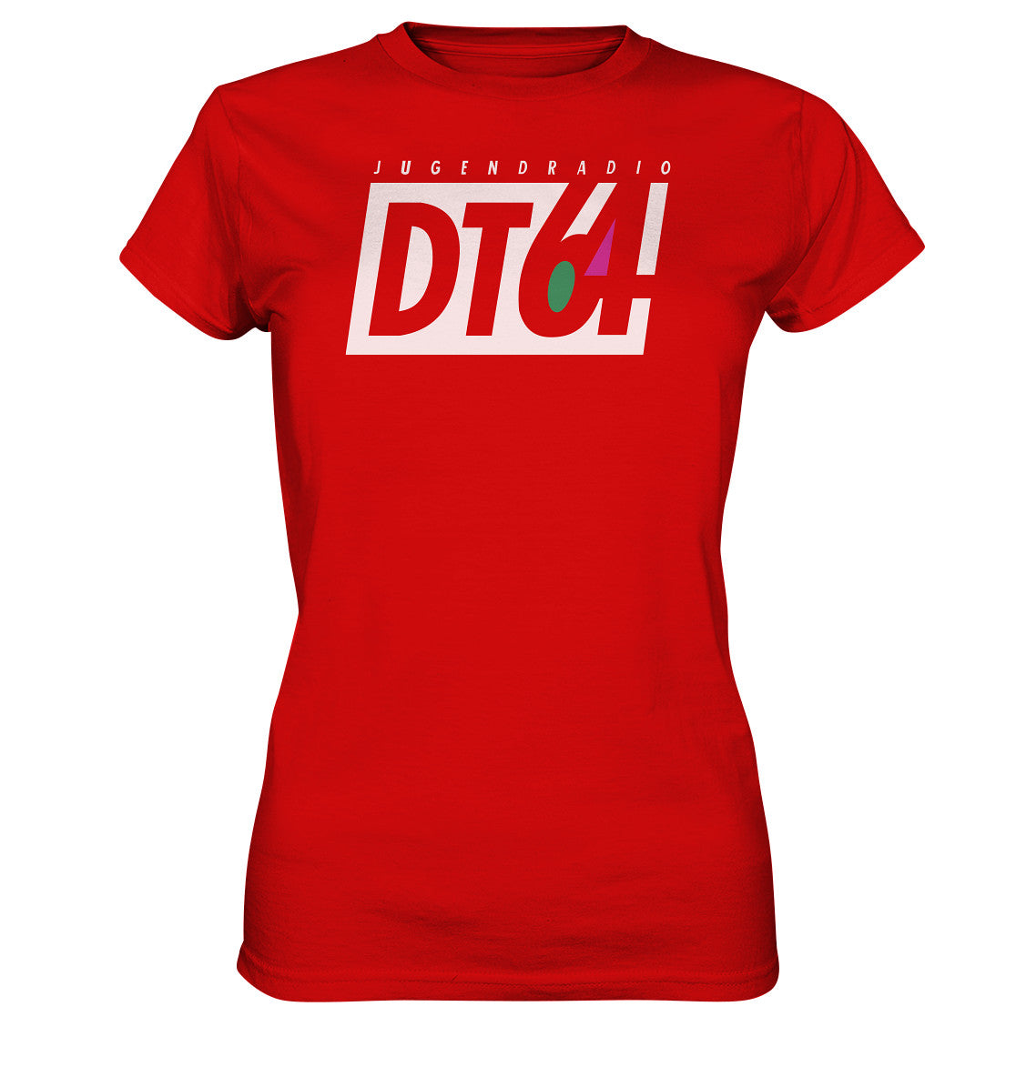 PREMIUM SHIRT MÄDELS •  DT64 JUGENDRADIO - dunkel