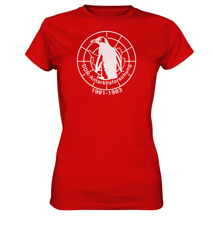 DDR Ostalgie Shirt Mädels • ANTARKTISFORSCHUNG DER DDR - 1981-1983, POSTSTEMPEL