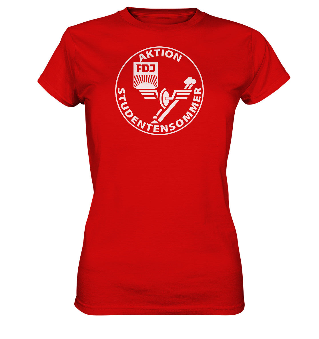 DDR Ostalgie Shirt Mädels • FDJ AKTION STUDENTENSOMMER