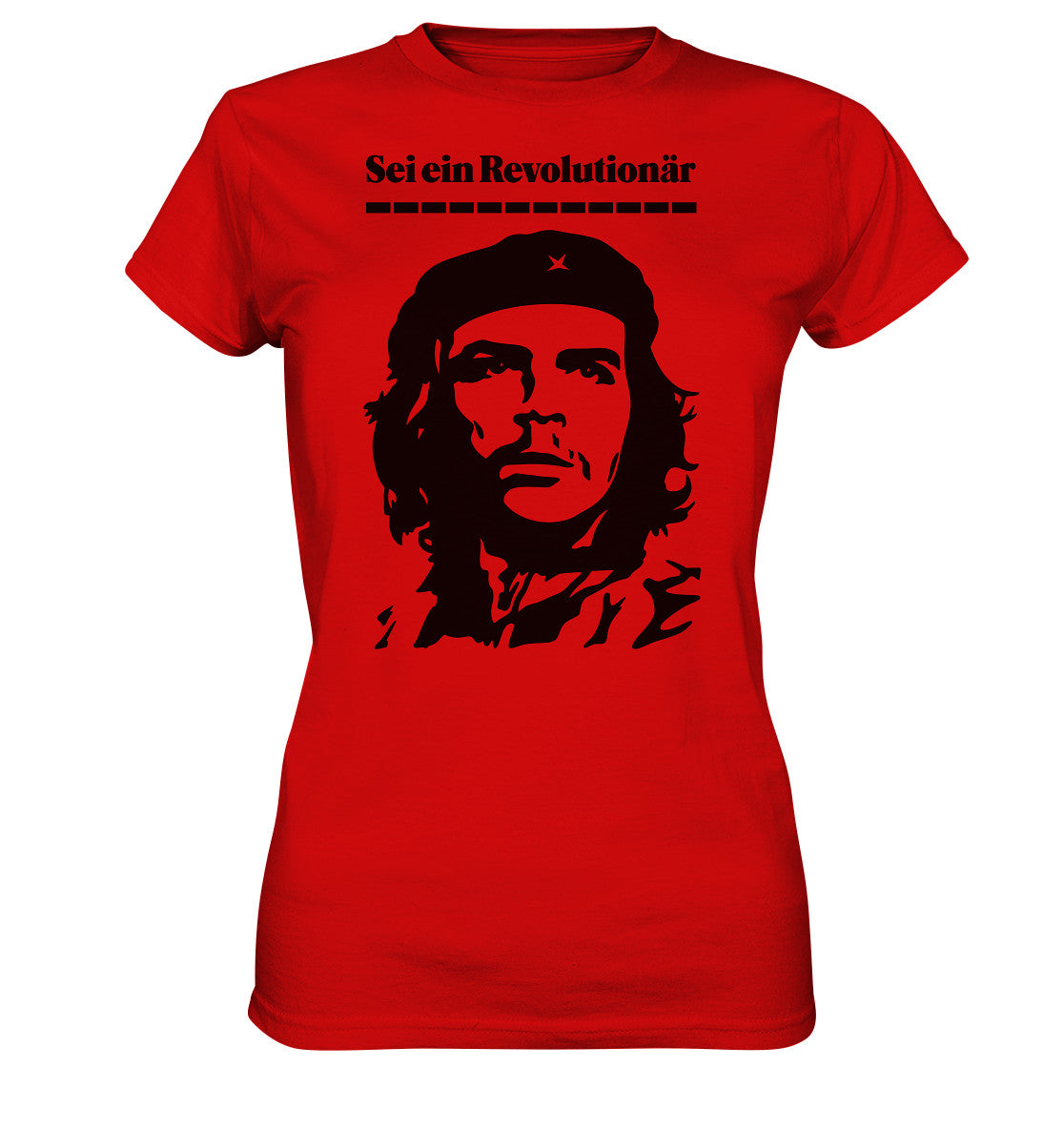 DDR Ostalgie Shirt Mädels • SEI EIN REVOLUTIONÄR - CHE GUEVARA (DDR ORIGINAL-PLAKAT)