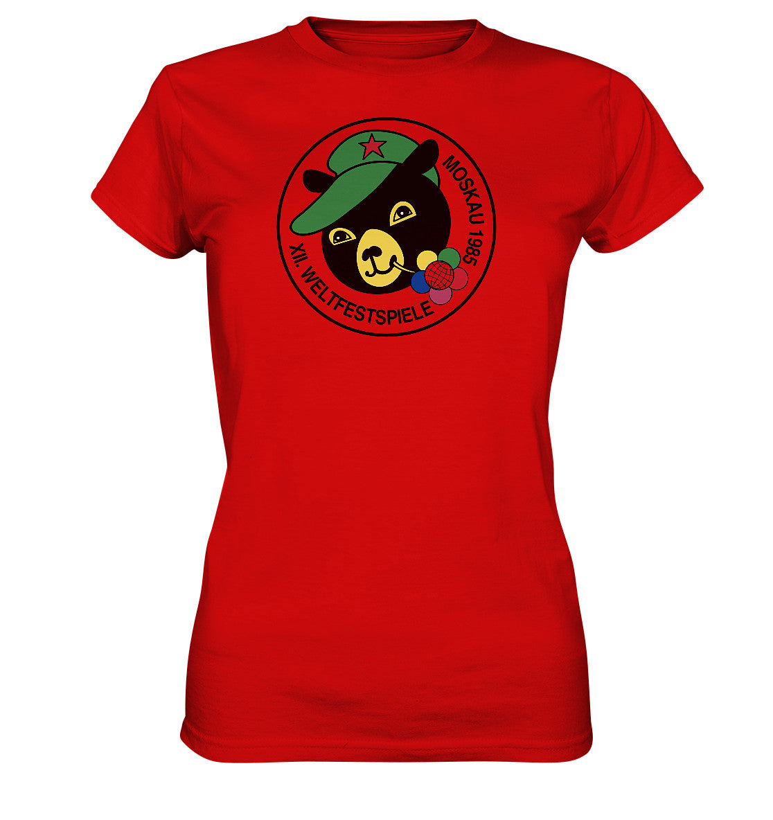 DDR Ostalgie Shirt Mädels • WELTFESTSPIELE, MOSKAU 1985