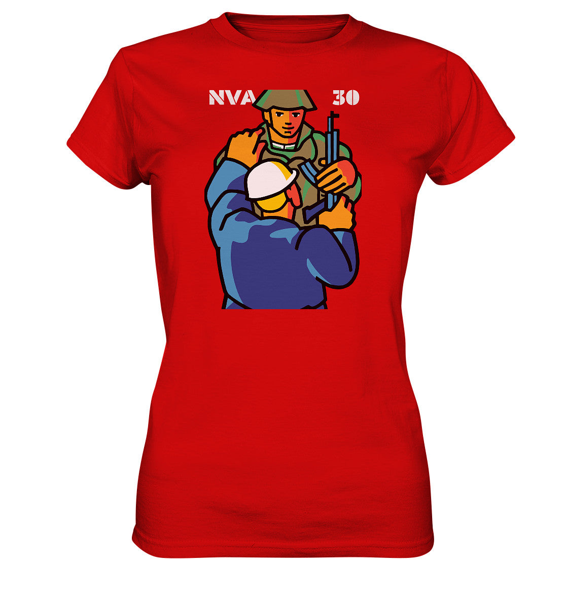 DDR Ostalgie Shirt Mädels • 30 JAHRE NVA