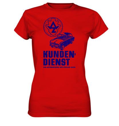 DDR Ostalgie Shirt Mädels • P70 KUNDENDIENST VEB AWZ ZWICKAU