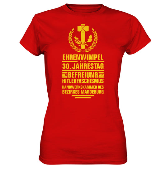 DDR Ostalgie Shirt Mädels • EHRENWIMPEL HANDWERKSKAMMER MAGDEBURG