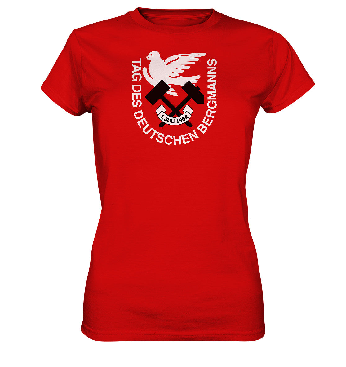 DDR Ostalgie Shirt Mädels • TAG DES DEUTSCHEN BERGMANNS
