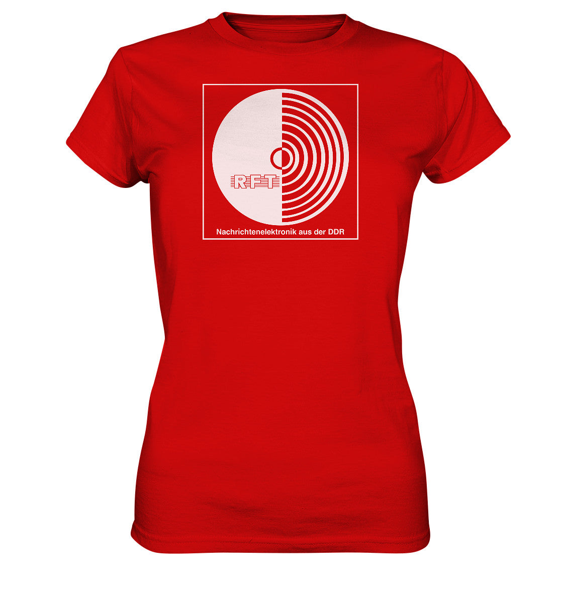 DDR Ostalgie Shirt Mädels • RFT NACHRICHTENELEKTRONIK AUS DER DDR